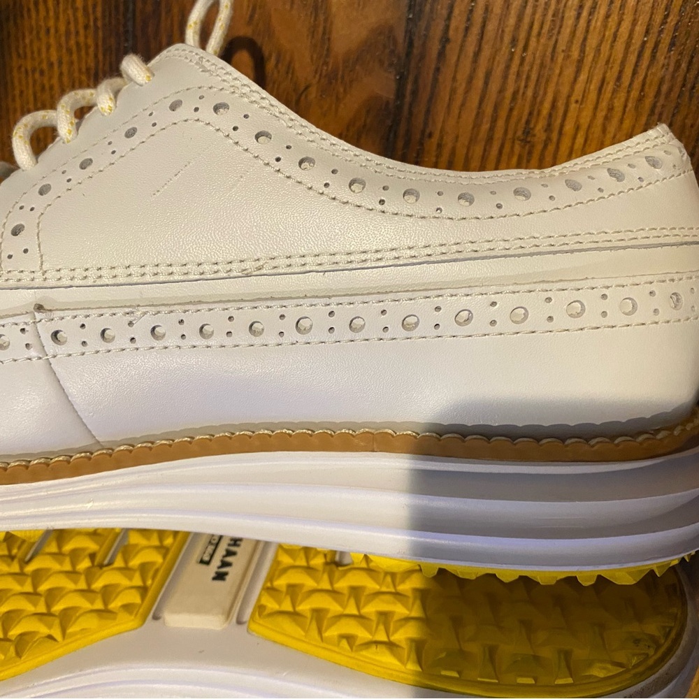 Cole Haan women’s White Golf Shoes Size 8 - Picture 7 of 10